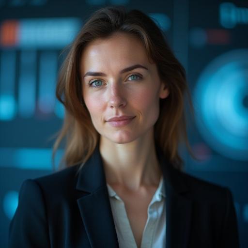 Porträt von Anna Schulz, Datenanalystin bei Silberfalke