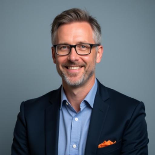 Porträt von Michael Schmidt, Gründer und Geschäftsführer von Silberfalke