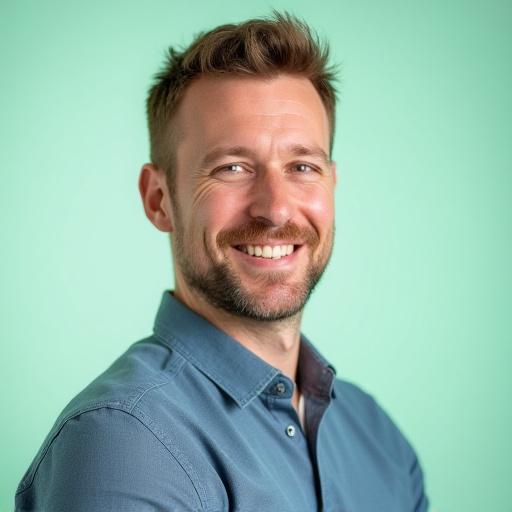 Porträt von Jan Richter, Drohnen-Trainer bei Silberfalke